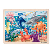 Wooden Jigsaw Puzzle - Under the Sea - 24 Pieces H9