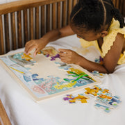Wooden Jigsaw Puzzle - Under the Sea - 24 Pieces H9