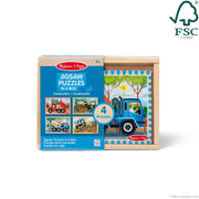 Wooden Jigsaw Puzzles in a Box - Construction J3