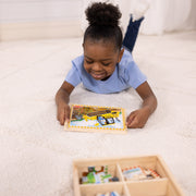 Wooden Jigsaw Puzzles in a Box - Construction J3