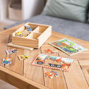 Wooden Jigsaw Puzzles in a Box - Construction J3