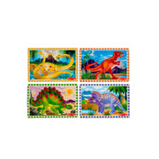 Wooden Jigsaw Puzzles in a Box - Dinosaurs A4