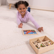 Wooden Jigsaw Puzzles in a Box - Dinosaurs A4