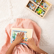 Wooden Jigsaw Puzzles in a Box - Pets M1