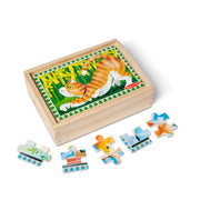 Wooden Jigsaw Puzzles in a Box - Pets M1