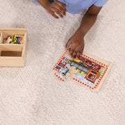 Wooden Jigsaw Puzzles in a Box - Vehicles G6