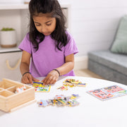 Wooden Jigsaw Puzzles in a Box - Vehicles S1