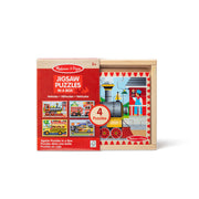 Wooden Jigsaw Puzzles in a Box - Vehicles S1