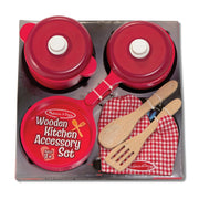 Wooden Kitchen Accessory Play Set Q3