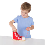 Wooden Lacing Shoe R5