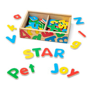 Wooden Letter Alphabet Magnets P8