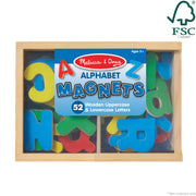 Wooden Letter Alphabet Magnets P8