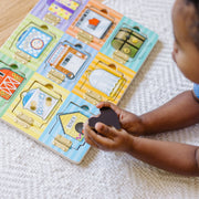 Wooden Magnetic Hide & Seek Board F3