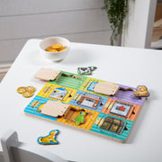 Wooden Magnetic Hide & Seek Board F3