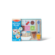 Wooden Magnetic Ice Cream Puzzle & Play Set - 16 Pieces D9