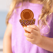 Wooden Magnetic Ice Cream Puzzle & Play Set - 16 Pieces D9
