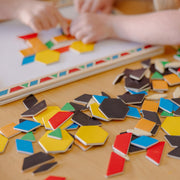 Wooden Magnetic Pattern Block Kit V9