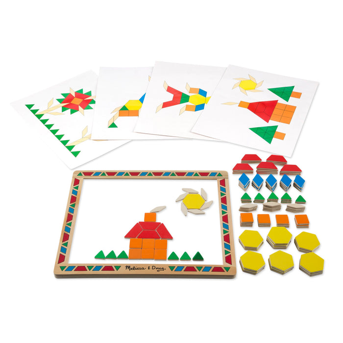 Wooden Magnetic Pattern Block Kit W6