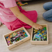 Wooden Magnets Bundle - Animals and Dinosaurs V8