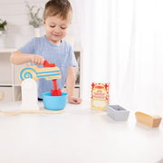 Wooden Make-a-Cake Mixer Set N7