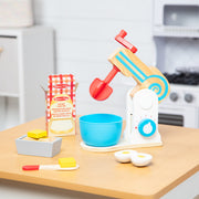 Wooden Make-a-Cake Mixer Set N7