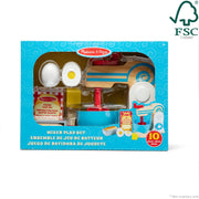Wooden Make-a-Cake Mixer Set U7