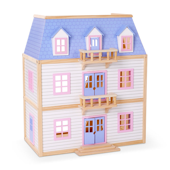 Wooden Multi-Level Dollhouse P0