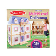 Wooden Multi-Level Dollhouse P0