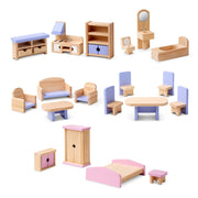 Wooden Multi-Level Dollhouse P0