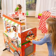 Wooden Pizza Food Truck Activity Center S7