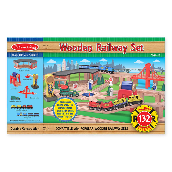 Wooden Railway Set Z3