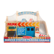 Wooden Service Station Parking Garage J4