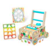 Wooden Shape Sorting Grocery Cart P7