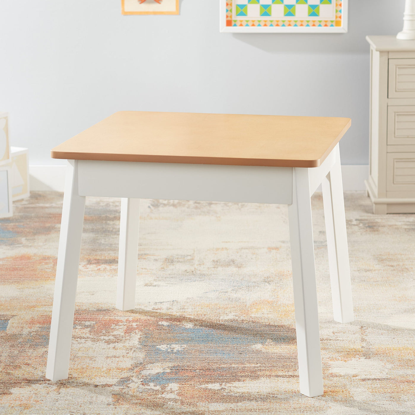 Wooden Square Table V0