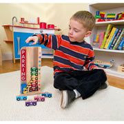 Wooden Stack & Count Parking Garage J4