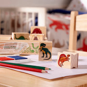 Wooden Stamp Set - Dinosaurs E2