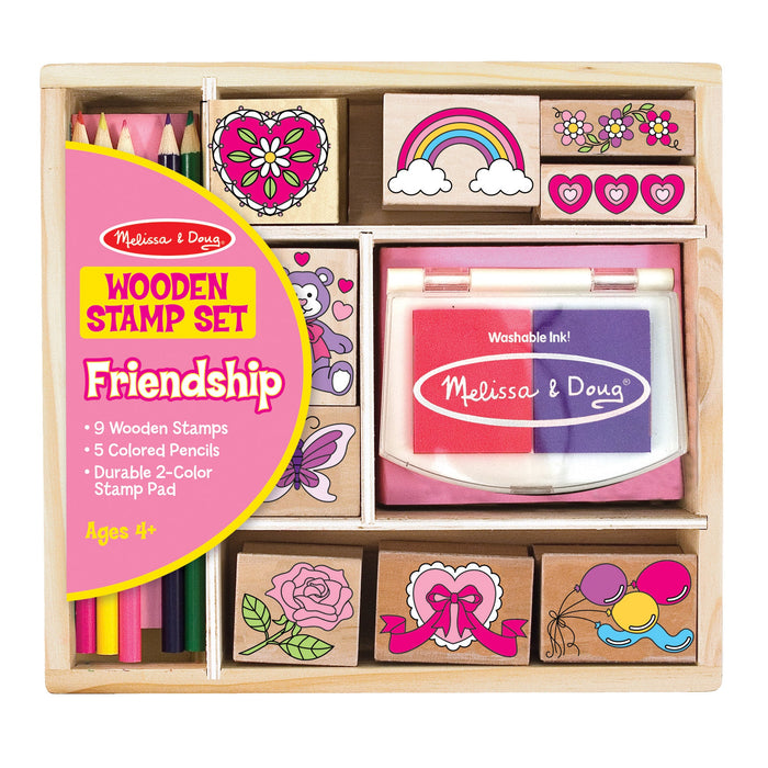 Wooden Stamp Set - Friendship R2
