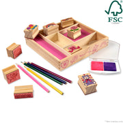 Wooden Stamp Set - Friendship R2