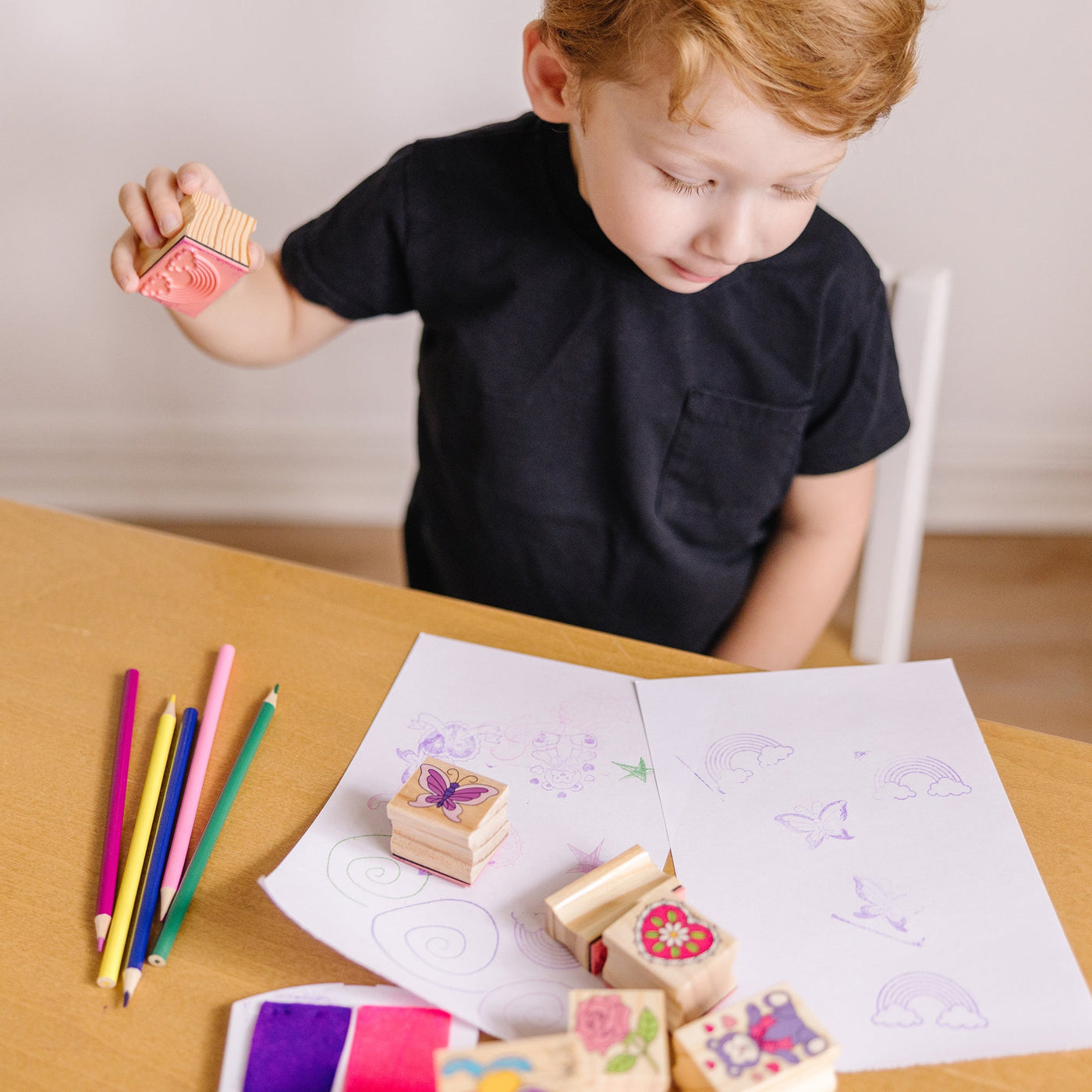Wooden Stamp Set - Friendship R2
