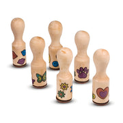 Wooden Stamp Set - Happy Handles P1