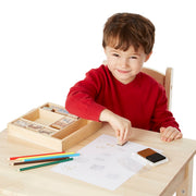 Wooden Stamp Set - Horses D8