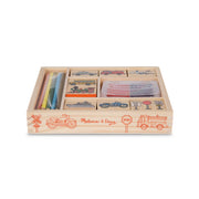 Wooden Stamp Set - Vehicles J3