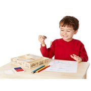 Wooden Stamp Set - Vehicles J3