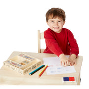 Wooden Stamp Set - Vehicles J3