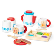 Wooden Steep & Serve Tea Set J2