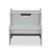 Wooden Step Stool – Gray I4