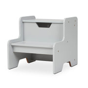 Wooden Step Stool – Gray I4