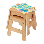 Wooden Stools – Set of 2 L1