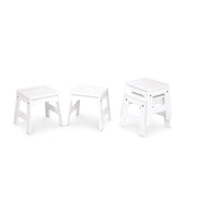 Wooden Stools – Set of 4 F7