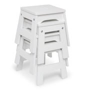 Wooden Stools – Set of 4 F7